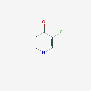 molecular formula C6H6ClNO B1431614 3-Chloro-1-methylpyridin-4(1H)-one CAS No. 857201-58-2