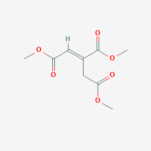 molecular formula C9H12O6 B143162 反-乌头酸三甲酯 CAS No. 4271-99-2