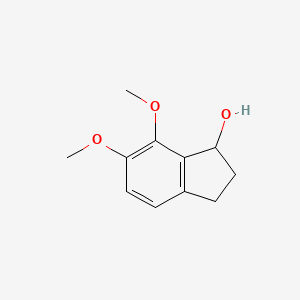 molecular formula C11H14O3 B1431620 6,7-Dimethoxy-indan-1-ol CAS No. 91970-88-6