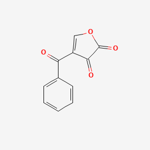 molecular formula C11H6O4 B14316258 4-Benzoylfuran-2,3-dione CAS No. 112996-44-8