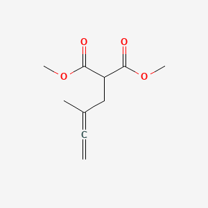 molecular formula C10H14O4 B14316385 Dimethyl (2-methylbuta-2,3-dien-1-yl)propanedioate CAS No. 113495-70-8