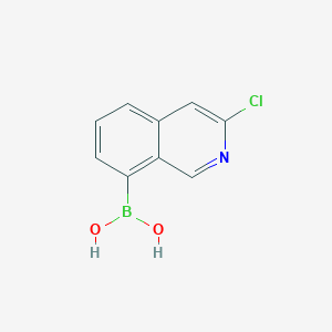 (3-Chloroisoquinolin-8-yl)boronic acid