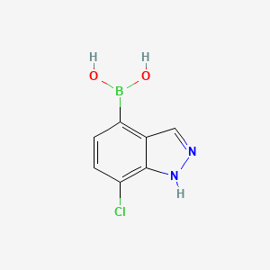 7-Chloro-1H-indazole-4-boronic acid