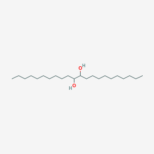 molecular formula C22H46O2 B14316429 Docosane-11,12-diol CAS No. 112065-19-7