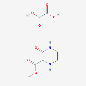3-Oxo-piperazine-2-carboxylic acid methyl ester oxalate