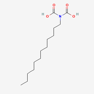 molecular formula C14H27NO4 B14316475 N-Dodecyl-2-imidodicarbonic acid CAS No. 113278-15-2