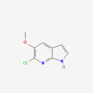 6-Chloro-5-methoxy-1H-pyrrolo[2,3-b]pyridine