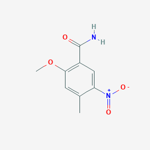B1431649 2-Methoxy-4-methyl--5-nitrobenzamide CAS No. 1352398-21-0