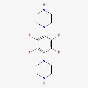 1,4-Dipiperazino-2,3,5,6-tetrafluorobenzene
