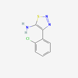 4-(2-Chlorophenyl)-1,2,3-thiadiazol-5-amine
