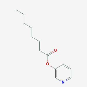 molecular formula C13H19NO2 B14316678 Pyridin-3-YL octanoate CAS No. 112111-65-6