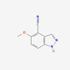 4-Cyano-5-methoxy-1H-indazole