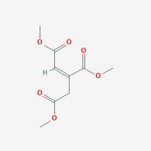 molecular formula C₉H₁₂O₆ B143168 Trimethyl aconitate CAS No. 20820-77-3