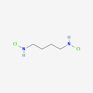 molecular formula C4H10Cl2N2 B14316813 N,N'-Dichloro-1,4-butanediamine CAS No. 109241-55-6