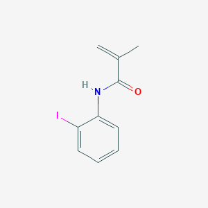 molecular formula C10H10INO B14316823 N-(2-Iodophenyl)-2-methylprop-2-enamide CAS No. 108501-85-5