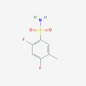2,4-Difluoro-5-methylbenzene-1-sulfonamide