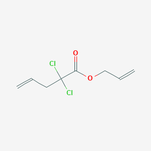molecular formula C8H10Cl2O2 B14316922 prop-2-enyl 2,2-dichloropent-4-enoate CAS No. 105899-72-7