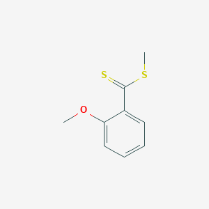 molecular formula C9H10OS2 B14316996 Methyl 2-methoxybenzene-1-carbodithioate CAS No. 108593-01-7