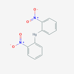molecular formula C12H8HgN2O4 B14317023 Bis(2-nitrophenyl)mercury CAS No. 110516-57-9