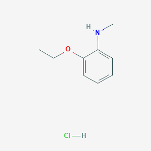 molecular formula C9H14ClNO B1431718 2-ethoxy-N-methylaniline hydrochloride CAS No. 1423027-96-6