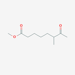 molecular formula C10H18O3 B1431726 Methyl 6-methyl-7-oxooctanoate CAS No. 5601-58-1