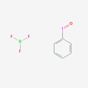 molecular formula C6H5BF3IO B14317327 Iodosylbenzene--trifluoroborane (1/1) CAS No. 108208-48-6