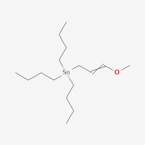 molecular formula C16H34OSn B14317335 Tributyl(3-methoxyprop-2-EN-1-YL)stannane CAS No. 110388-16-4