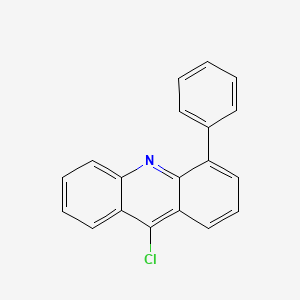 molecular formula C19H12ClN B14317455 9-Chloro-4-phenylacridine CAS No. 105643-27-4
