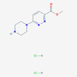 Methyl 6-(piperazin-1-yl)pyridazine-3-carboxylate dihydrochloride