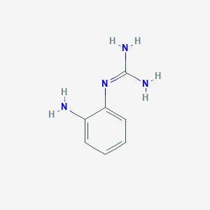 molecular formula C7H10N4 B14317619 N''-(2-Aminophenyl)guanidine CAS No. 113630-29-8