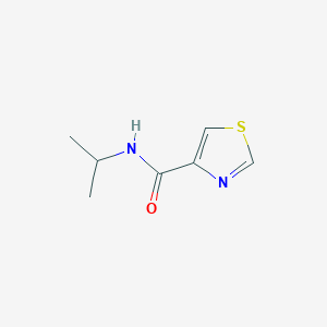 molecular formula C7H10N2OS B14317640 N-(Propan-2-yl)-1,3-thiazole-4-carboxamide CAS No. 105611-05-0