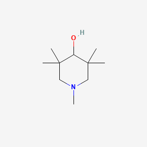 molecular formula C10H21NO B14317758 1,3,3,5,5-Pentamethylpiperidin-4-ol CAS No. 112127-02-3