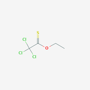molecular formula C4H5Cl3OS B14317805 O-Ethyl trichloroethanethioate CAS No. 112260-87-4