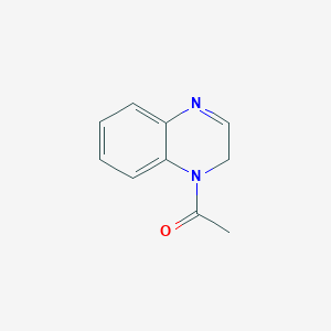 molecular formula C10H10N2O B14318005 1-(Quinoxalin-1(2H)-yl)ethan-1-one CAS No. 106807-73-2