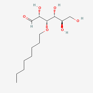 molecular formula C14H28O6 B14318080 D-Glucose, 3-O-octyl- CAS No. 111181-38-5