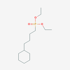 molecular formula C14H29O3P B14318110 Diethyl (4-cyclohexylbutyl)phosphonate CAS No. 111025-95-7