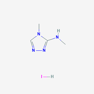 N,4-dimethyl-4H-1,2,4-triazol-3-amine hydroiodide
