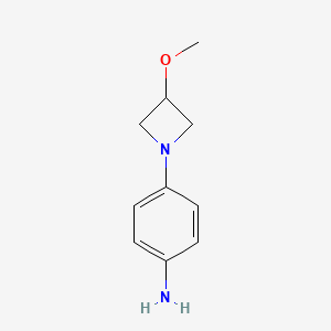4-(3-Methoxyazetidin-1-yl)aniline
