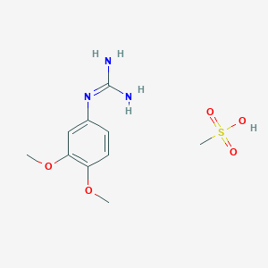 N-(3,4-dimethoxyphenyl)guanidine metanesulfonate