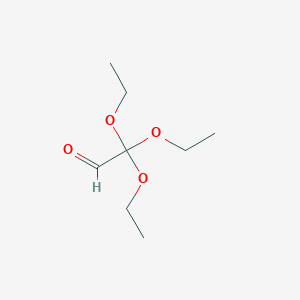 molecular formula C8H16O4 B14318413 Triethoxyacetaldehyde CAS No. 106672-73-5