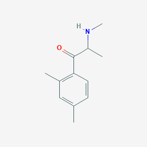 molecular formula C12H17NO B1431854 2,4-Dimethylmethcathinone CAS No. 1225623-63-1