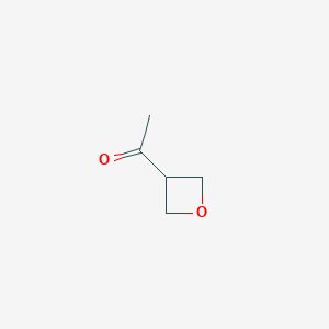 molecular formula C5H8O2 B1431856 1-(Oxetan-3-yl)ethan-1-one CAS No. 1507872-90-3