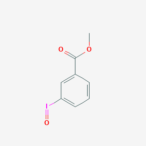 molecular formula C8H7IO3 B14318563 Methyl 3-iodosylbenzoate CAS No. 110349-20-7