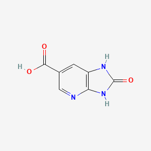 2-oxo-1H,2H,3H-imidazo[4,5-b]pyridine-6-carboxylic acid