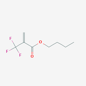molecular formula C8H11F3O2 B14318826 Butyl 2-(trifluoromethyl)prop-2-enoate CAS No. 105935-22-6