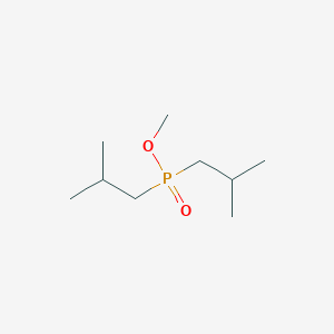 molecular formula C9H21O2P B14318884 Methyl bis(2-methylpropyl)phosphinate CAS No. 105865-02-9