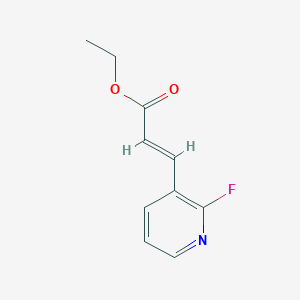 Ethyl (2E)-3-(2-fluoropyridin-3-yl)prop-2-enoate