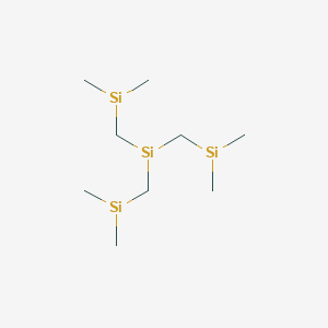 molecular formula C9H24Si4 B14318987 CID 13724331 