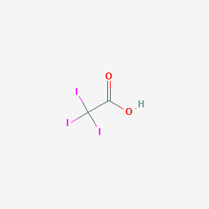 molecular formula C2HI3O2 B014319 Triiodoacetic acid CAS No. 594-68-3