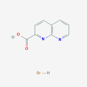1,8-Naphthyridine-2-carboxylic acid hydrobromide